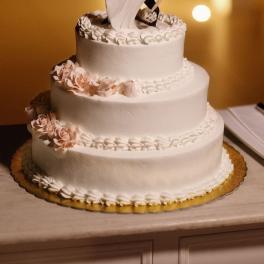 Флористика и декор свадебный торт 1